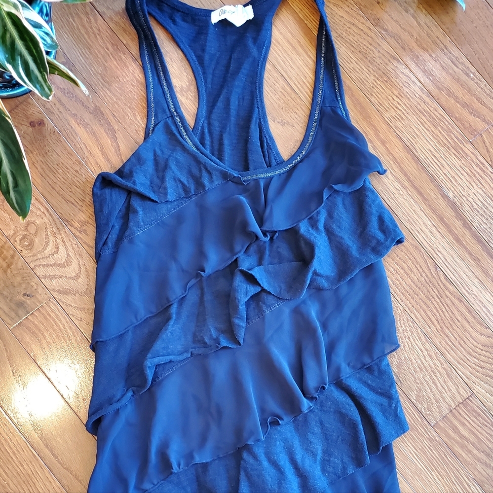Aeropostale Ruffle Tank - Picture 2 of 4